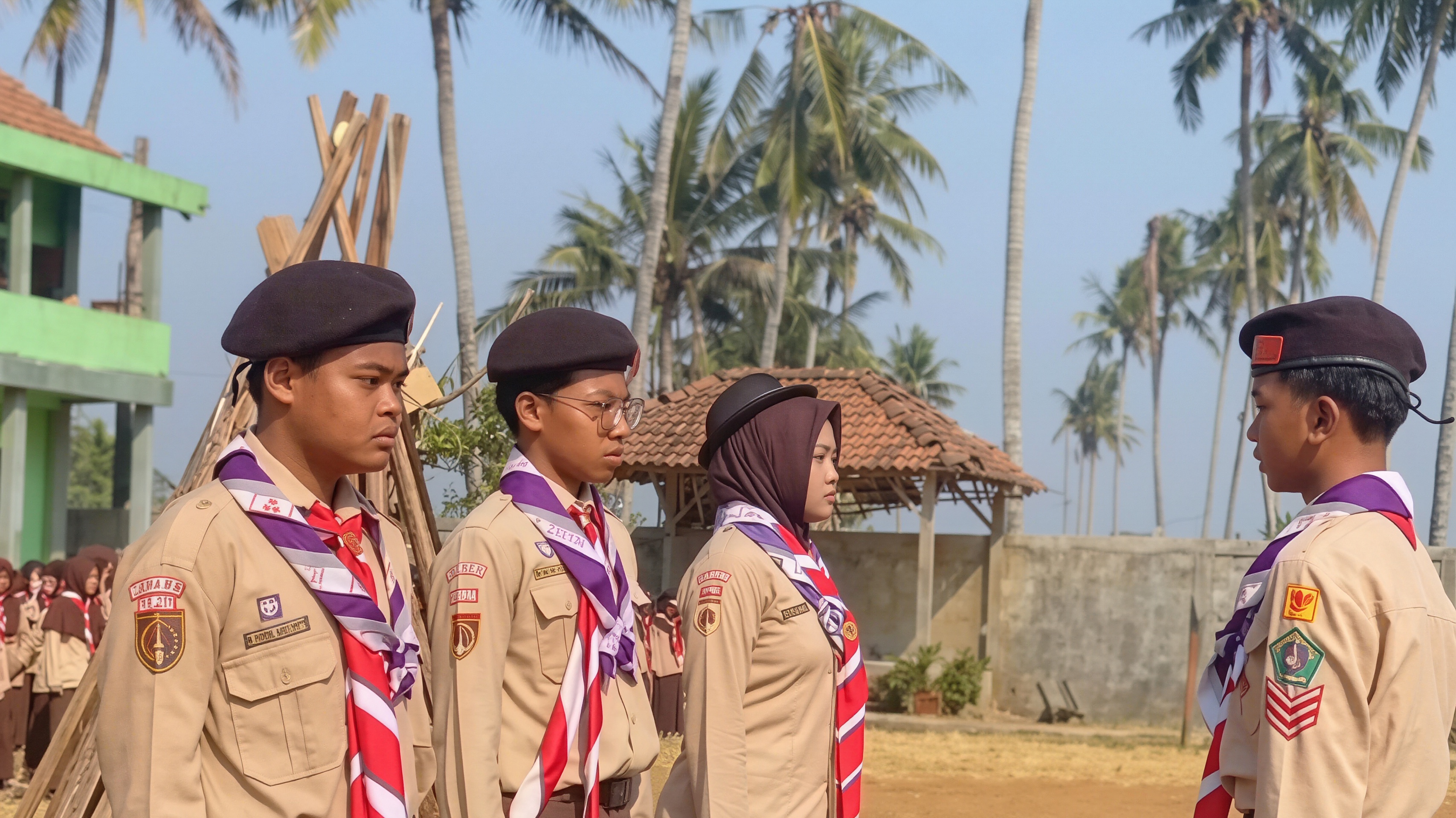 Tingkatkan Kemandirian dan Kedisiplinan, MTs Fadlun Nafis Bangsri Gelar Perkemahan Ta'arud dan Alih Tingkat 2026